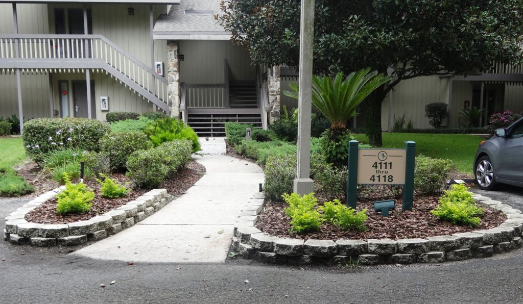 Landscaped Path